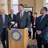 Congressman Pat Ryan alongside local community leaders.